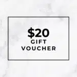 Voucher for $20