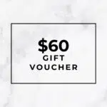 Voucher for $60