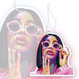 Cardi B Colourful Scented Car Air Freshener