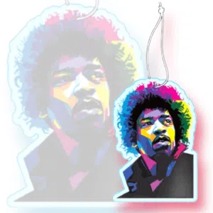Jimi Hendrix Scented Car Air Freshener