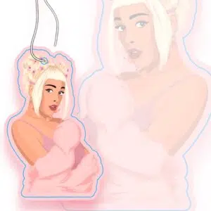 Pink Doja Cat Scented Car Air Freshener