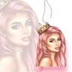 Barbie Kylie Scented Car Air Freshener