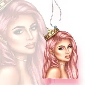 Barbie Kylie Scented Car Air Freshener