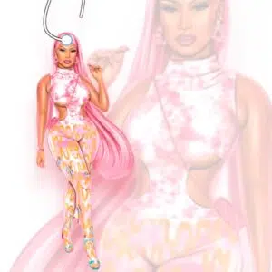 Barbie Nicki Scented Car Air Freshener