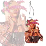 Flower Nicki Scented Car Air Freshener